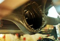 axle with pinion housing removed